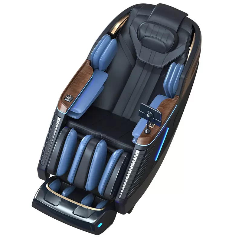 Modern Style 4D SL Track Best Massage Chair Zero Gravity for Neck thumbnail 4
